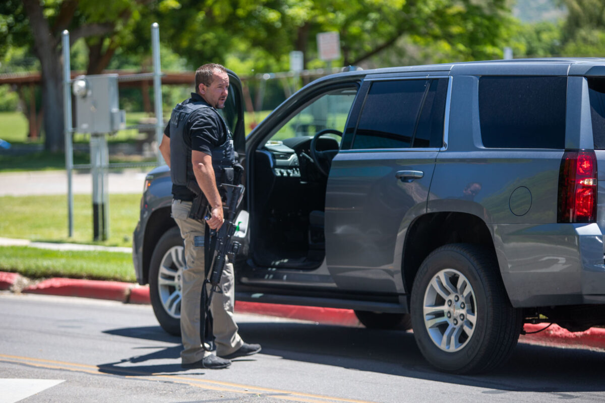 Ogden officer killed at domestic violence call; suspect dead, probation